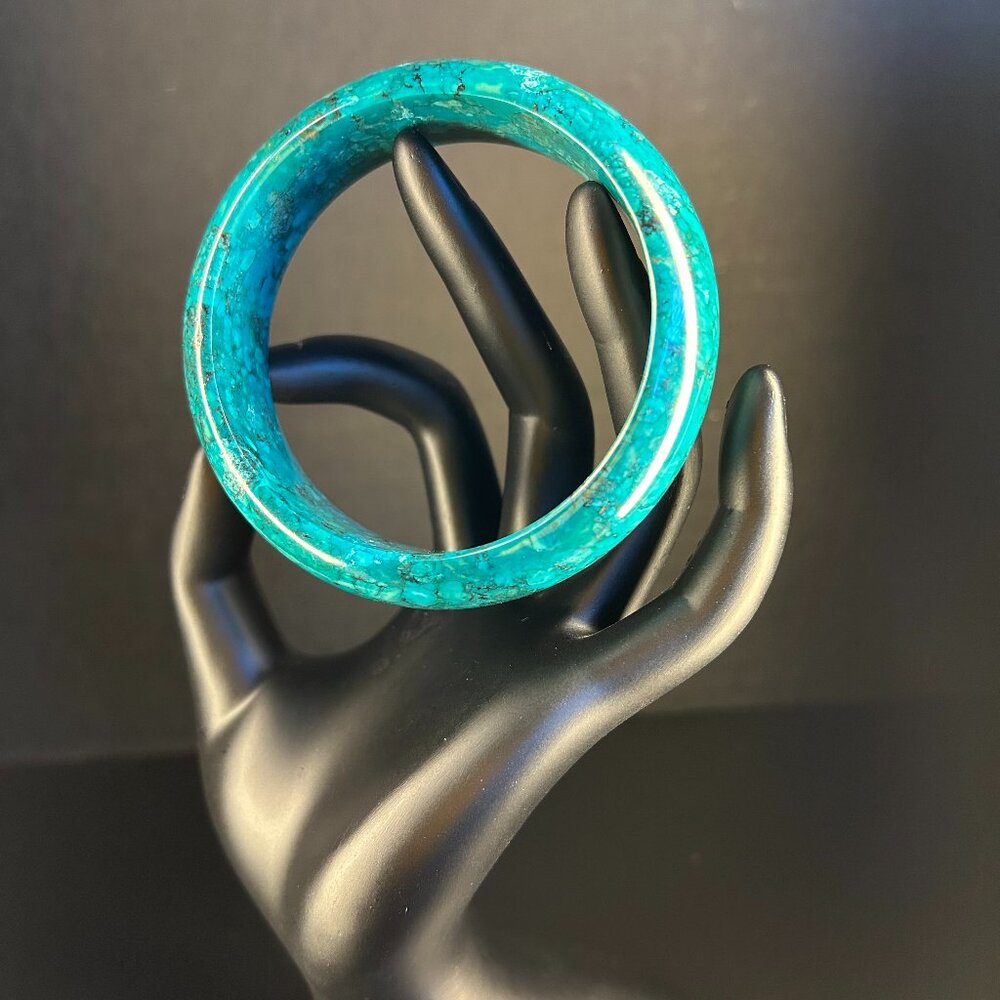 Caribbean sea Jade bracelet